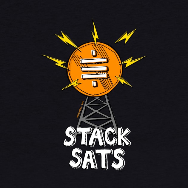 Stack Sats on the Lightning Network by Satoshi Symbol